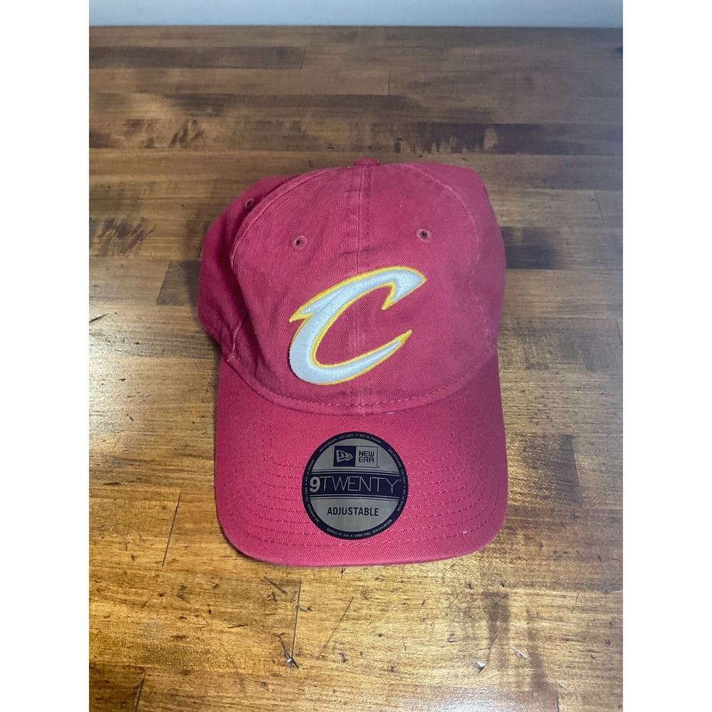 Cleveland Cavaliers New Era 9TWENTY Adjustable NBA Hat Red Wine OSFM